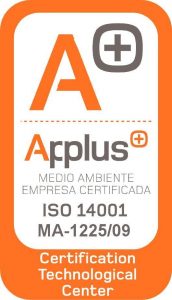 Sello Certificación Medio Ambiente ISO 14001 - Applus